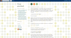 Desktop Screenshot of fromgraceland.blogspot.com