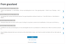 Tablet Screenshot of fromgraceland.blogspot.com