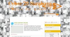 Desktop Screenshot of cyber20surabaya.blogspot.com