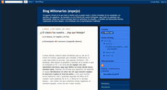 Desktop Screenshot of blogmillonarios.blogspot.com