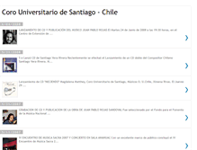 Tablet Screenshot of corouniversitario.blogspot.com
