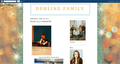 Desktop Screenshot of durlingfamily.blogspot.com