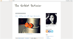 Desktop Screenshot of noobletpatissier.blogspot.com