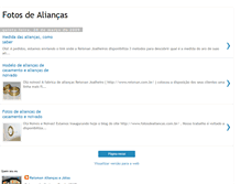 Tablet Screenshot of fotos-de-aliancas.blogspot.com