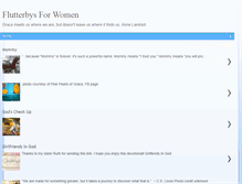 Tablet Screenshot of flutterbysforwomen.blogspot.com