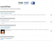 Tablet Screenshot of learn2flash.blogspot.com