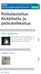 Mobile Screenshot of potkulautailuakickbikellajapotkuke.blogspot.com