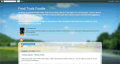 Desktop Screenshot of foodtruckfoodie.blogspot.com