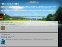 Tablet Screenshot of foodtruckfoodie.blogspot.com