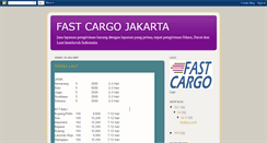 Desktop Screenshot of fastcargo.blogspot.com
