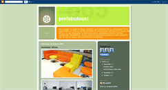 Desktop Screenshot of prefabulous1.blogspot.com