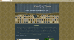 Desktop Screenshot of jeremysteelefamily.blogspot.com