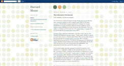 Desktop Screenshot of harvardmouse.blogspot.com
