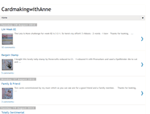 Tablet Screenshot of cardmakingwithanne.blogspot.com