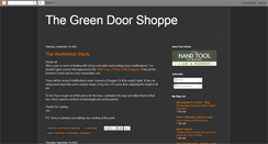 Desktop Screenshot of greendoorshoppe.blogspot.com