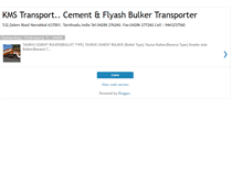 Tablet Screenshot of kmstransport.blogspot.com