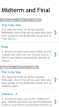 Mobile Screenshot of midtermandfinal.blogspot.com