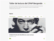 Tablet Screenshot of lecturaenbergondo.blogspot.com