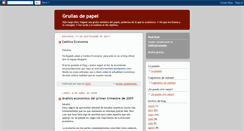 Desktop Screenshot of grullasdepapel.blogspot.com