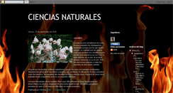 Desktop Screenshot of httpcienciasnaturalesivan.blogspot.com