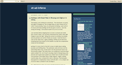 Desktop Screenshot of et-ad-inferos.blogspot.com