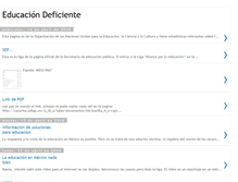 Tablet Screenshot of educacininsuficiente.blogspot.com