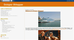 Desktop Screenshot of dniepershlepper.blogspot.com