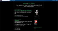 Desktop Screenshot of boule-sm2008.blogspot.com