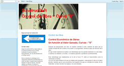 Desktop Screenshot of controldeobracostodeobra.blogspot.com