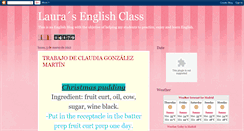 Desktop Screenshot of laurasenglishclassmigueldecervantes.blogspot.com