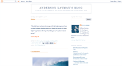 Desktop Screenshot of andersonlayman.blogspot.com