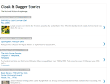 Tablet Screenshot of cloakanddaggerstories.blogspot.com