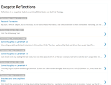 Tablet Screenshot of exegete77.blogspot.com