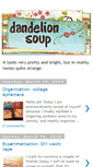 Mobile Screenshot of dandelionsoup.blogspot.com