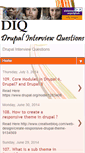 Mobile Screenshot of drupal-interview-questions.blogspot.com