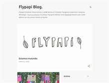 Tablet Screenshot of flypapielbolson.blogspot.com