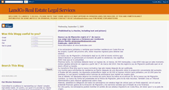 Desktop Screenshot of landcolaw.blogspot.com