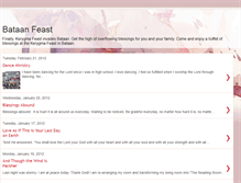 Tablet Screenshot of bataanfeast.blogspot.com