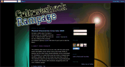Desktop Screenshot of cultureshockrampage.blogspot.com