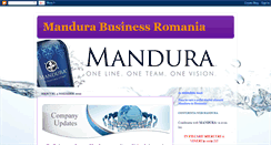 Desktop Screenshot of mandurabusinessromania.blogspot.com