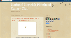 Desktop Screenshot of npcnorwich.blogspot.com