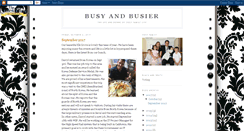 Desktop Screenshot of busyandbusier.blogspot.com