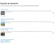 Tablet Screenshot of desafiodealmeirim.blogspot.com