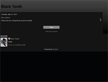 Tablet Screenshot of blacktoothviking.blogspot.com
