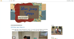 Desktop Screenshot of bluejeansmomma.blogspot.com