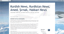 Desktop Screenshot of kurdihaber.blogspot.com