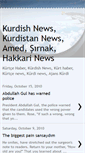 Mobile Screenshot of kurdihaber.blogspot.com