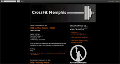 Desktop Screenshot of crossfitmemphis.blogspot.com