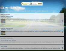 Tablet Screenshot of helpmathematics.blogspot.com