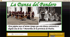 Desktop Screenshot of danzadelpandero.blogspot.com